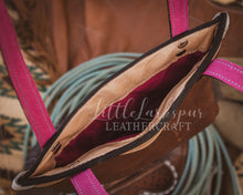 Load image into Gallery viewer, Buckin’ Black Purse
