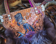 Load image into Gallery viewer, Buckin’ Black Purse