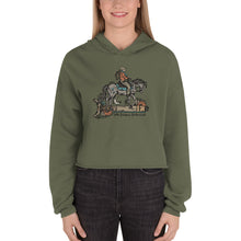 Load image into Gallery viewer, Crop Hoodie (more colors)