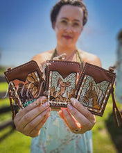 Load image into Gallery viewer, Keychain Zipper Wallets
