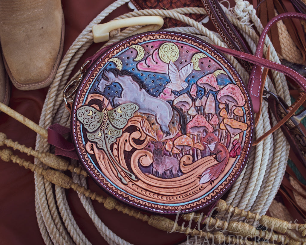 Whimsical Round Purse