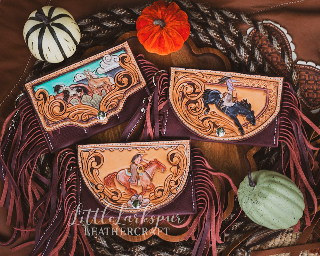 Fringe Flip Wallets