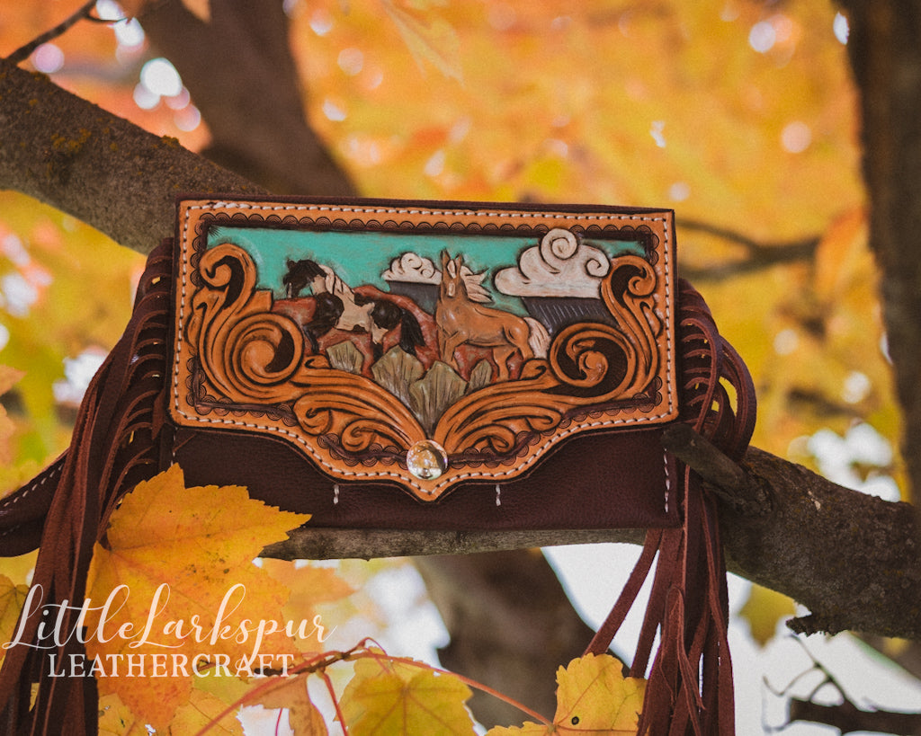 Fringe Flip Wallets