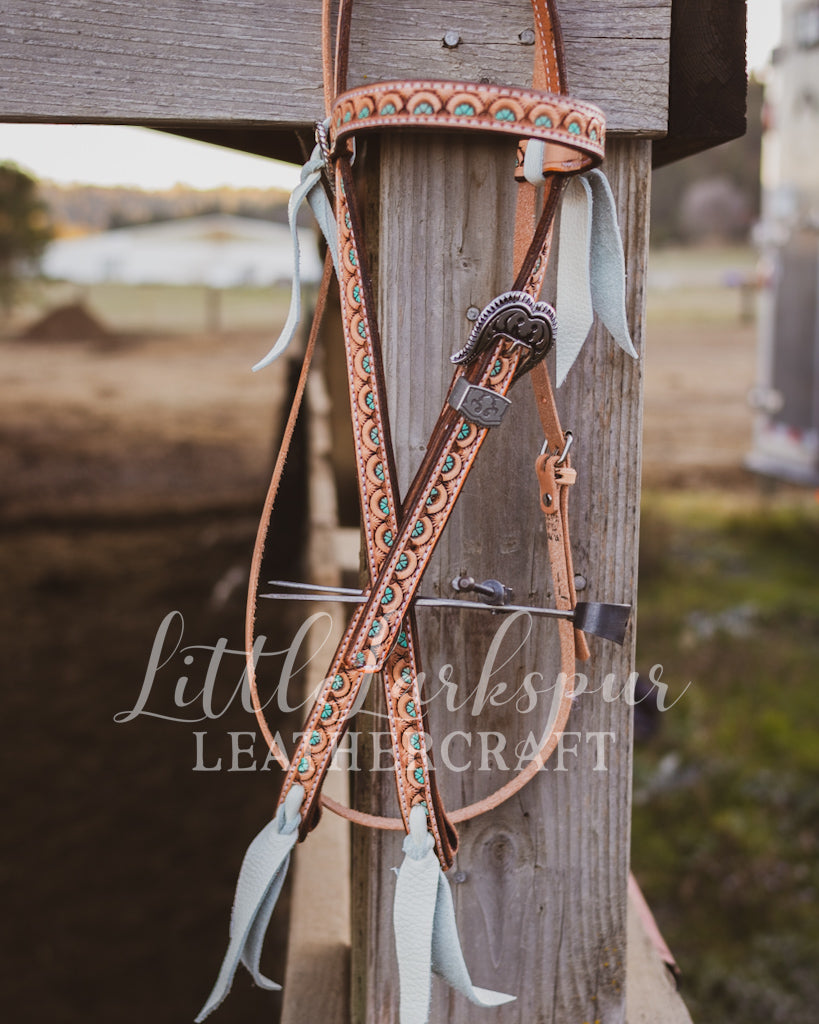 Hearts XL Headstall