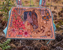 Load image into Gallery viewer, Bridle Horse Tote Purse
