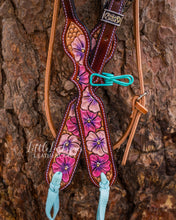 Load image into Gallery viewer, Pansy Headstall

