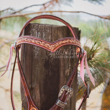 Load image into Gallery viewer, Indian Paintbrush Bridle
