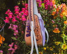 Load image into Gallery viewer, Crescent Bag - Lupine Love
