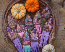 Load image into Gallery viewer, Fringe Keychain Purse Charms
